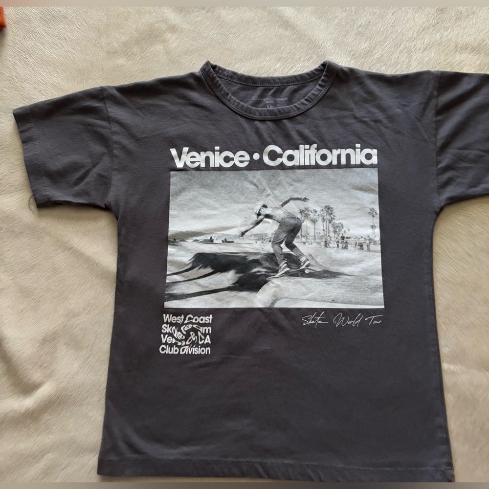 Grayson threads kids t-shirt Venice -California west coast skate team logo size
